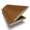 Kensington, Teak - Full Height Twist&Fit Plantation Shutter